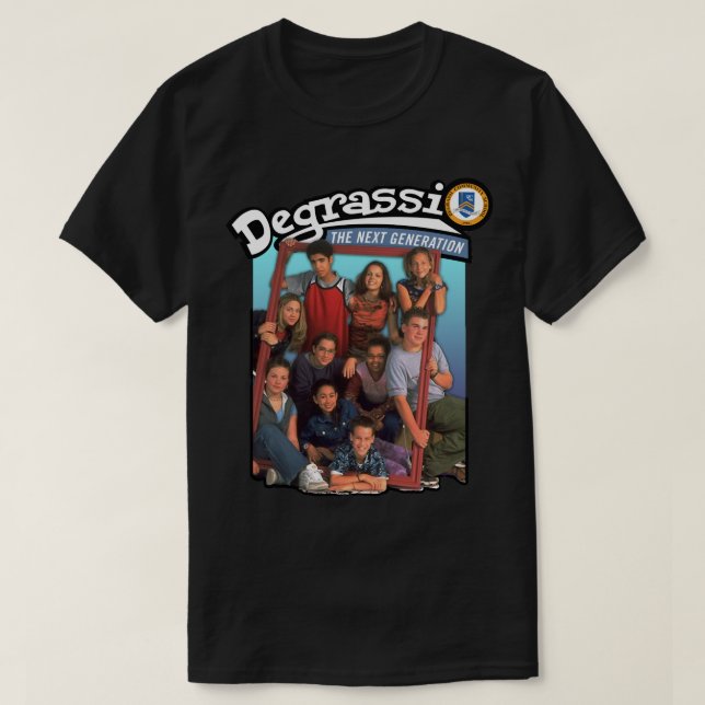 Camiseta Mens Womens Degrassi Fãs Engraçadas (Frente do Design)