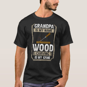 Camiseta Mens Wood Carving Tools Beginner Knife Ideias Chai