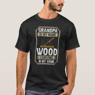 Camiseta Mens Wood Carving Tools Beginner Knife Ideias Chai
