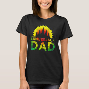 Camiseta Mens Woodworker Ax Arborist Lumberjack Pai 25