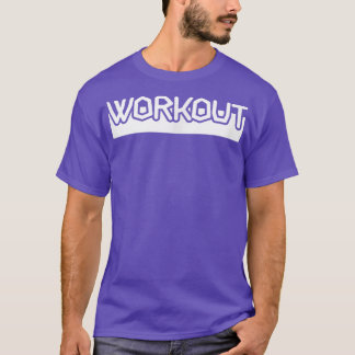 Camiseta Mens WORKOUT Gym Malhação Workout Bodybuilding Mot