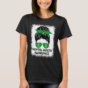 Camiseta Mensageira Saúde Mental Importa Conscientização Mã