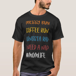 Camiseta Mensageiro Corre Rap Nap Perfeito Para Café Mãe Ga