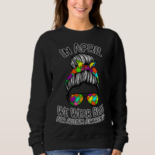 Camiseta Mensageiro Em Abril Vestimos Azul Para Autismo Awa