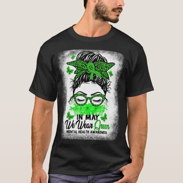 Camiseta Mensageiro Em Maio Vestimos um Conscientista Verde (Frente)