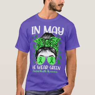 Camiseta Mensageiro Em Maio Vestimos um Conscientista Verde