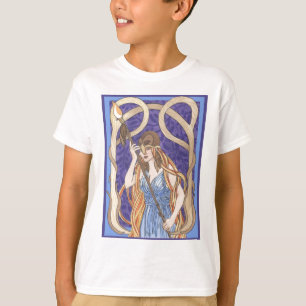 Camiseta Mensageiro Eyed coruja de Athena