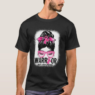 Camiseta Mensageiro Leopard Rosa Fita Fita Cancer da Mama G