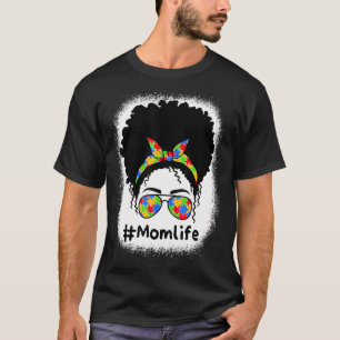 Camiseta Mensageiro Mãe Vida Autismo Conscientização da Mãe