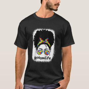 Camiseta Mensageiro Mãe Vida Autismo Conscientização da Mãe