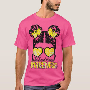 Camiseta Mensageiro Meninas Tie Dye Fofo Cancer de Infância