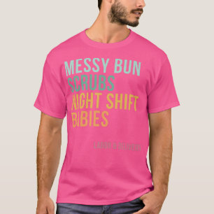 Camiseta Mensageiro Scrubs Night Shift Babies, Labs e Del