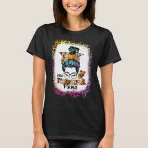 Camiseta Mensagem Bun Um Agradável Queda de outono de Mamãe