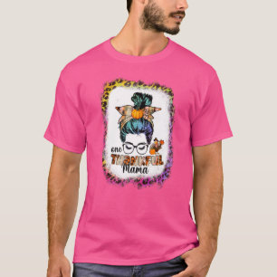 Camiseta Mensagem Bun Um Agradável Queda de outono de Mamãe