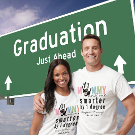 Camiseta Mensagem da graduação do Pai Ultrasom Bump