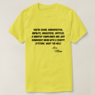 Camiseta Mensagem da Mamãe