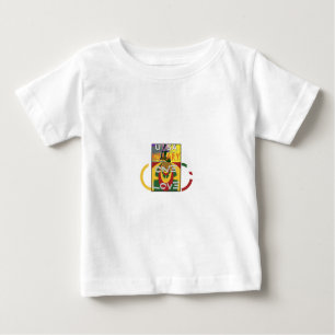 Camiseta Mensagem de amor em Rasta Colors Art Impressão