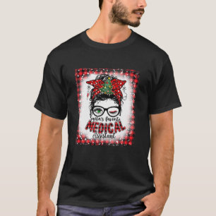 Camiseta Mensagem de Assistente Médico Favorito de Papais n