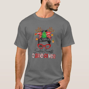 Camiseta Mensagem de Cuidados - Papais noeis Favoritos Cuid
