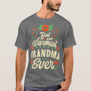 Camiseta Mensagem De dia de as mães Para Avó Avó Avó 