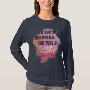 Camiseta Mensagem de Empoderamento Inspiracional