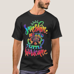 Camiseta Mensagem Divertida e Positiva Luz do Sol Misturada