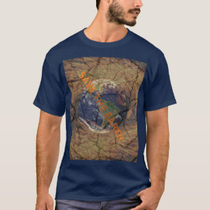 CAMISETA MENSAGEM DO DIA DA TERRA 