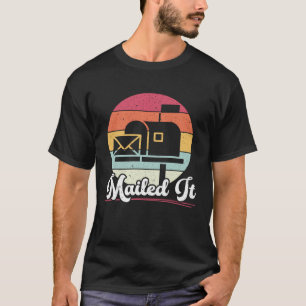 Camiseta Mensagem Enviada pelo Correio do Trabalhador de Ti