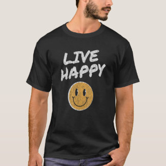Camiseta Mensagem positiva de boas-vindas ao vivo