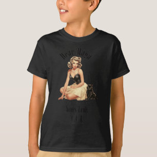 Camiseta Mensagens De Gatas Sem Fios 1