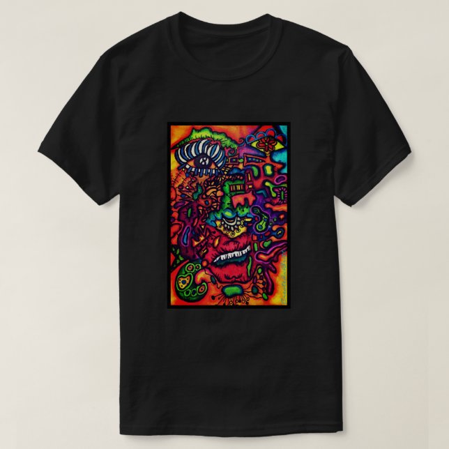 Camiseta Mensagens mistas (Frente do Design)