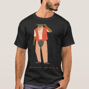 Camiseta Mensagens positivas bonitas Ocidentais Fiquem Lega