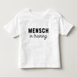 Camiseta Mensch em Treinamento de Humor Judaico