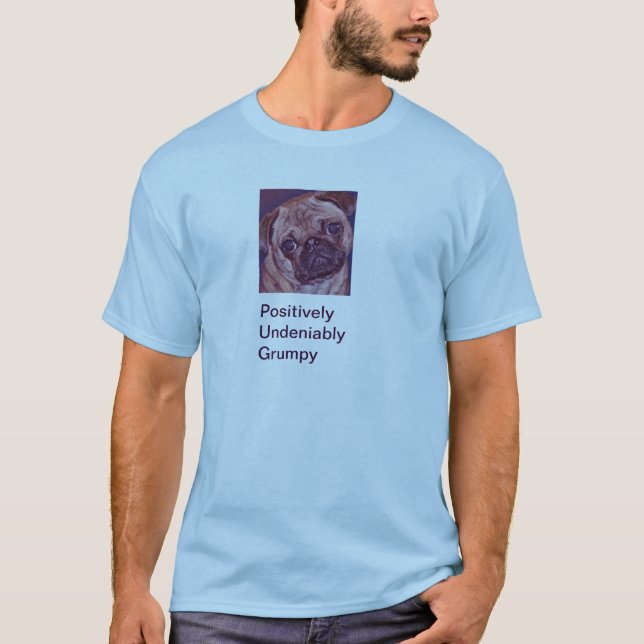 Camiseta Men'sT-camisa da cara do filhote de cachorro do (Frente)