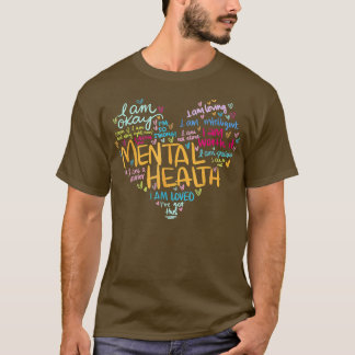 Camiseta Mentais Sensibilização Pressupõe Depressão 5716