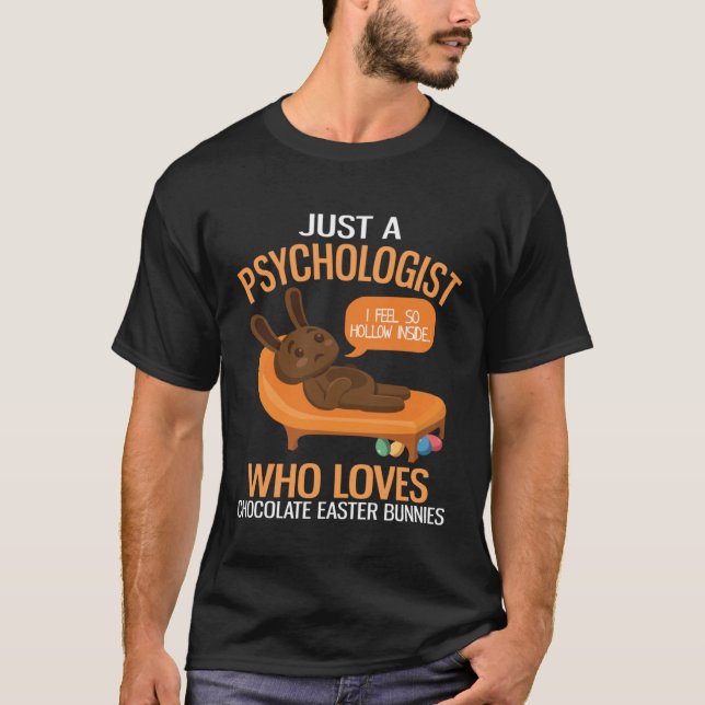 Camiseta Mental Health Awareness Chocolate Bunny Funny East (Frente)