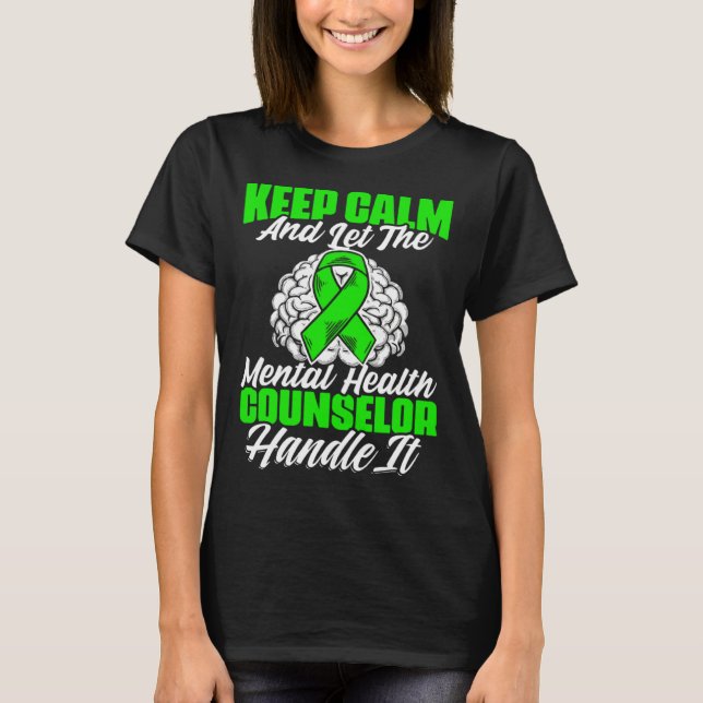 Camiseta Mental Illness Support Mental Health (Frente)