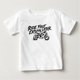 Camiseta Mentalidade de Ação do Piloto de Sportbike
