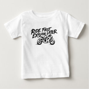 Camiseta Mentalidade de Ação do Piloto de Sportbike