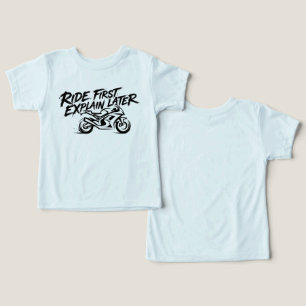 Camiseta Mentalidade de Ação do Piloto de Sportbike