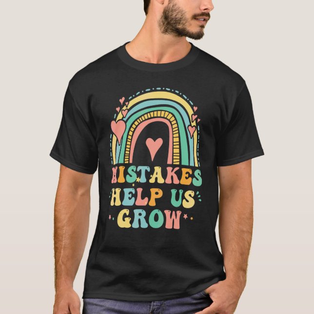 Camiseta Mentalidade de Crescimento Groovy Positivo Profess (Frente)