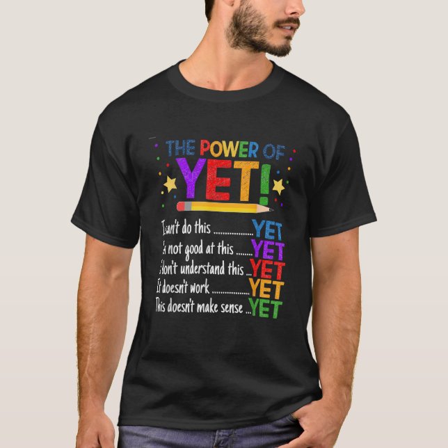 Camiseta Mentalidade de Crescimento Professor Bondade Poder (Frente)