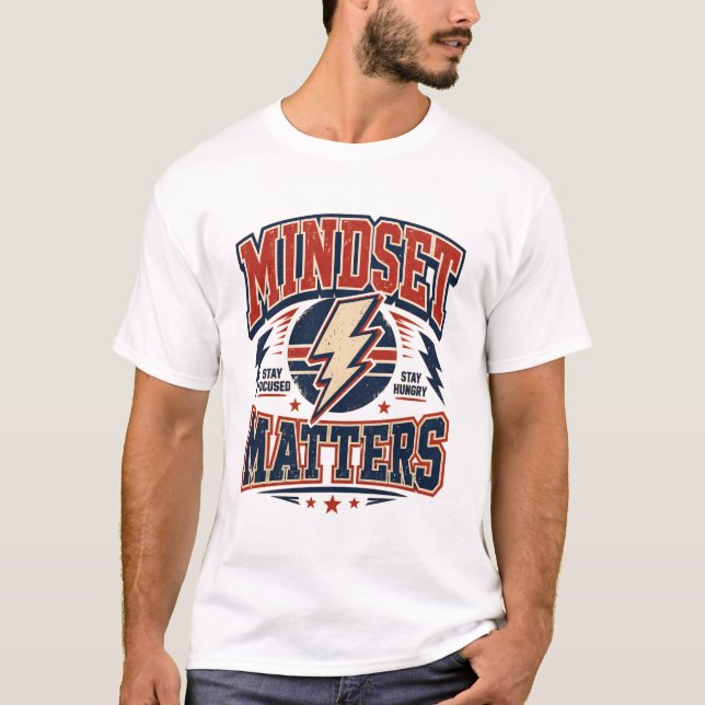 Camiseta Mentalidade Importa Academia de Ginástica Vintage  (Frente)