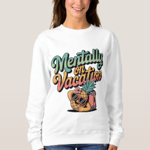 Camiseta Mentalmente em Férias