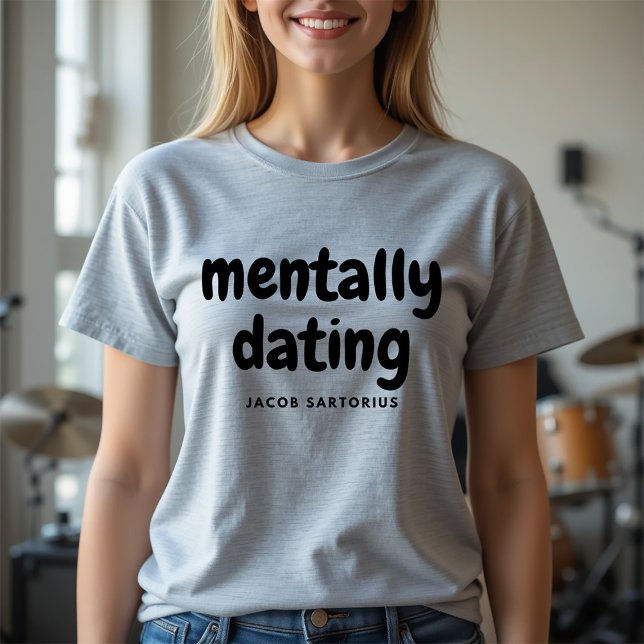 Camiseta Mentalmente Namorando Jacob Sartorius (Criador carregado)
