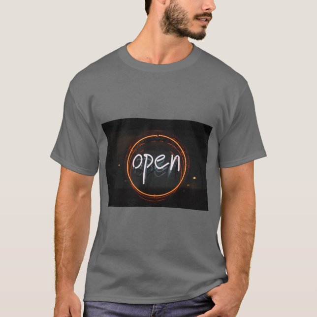 Camiseta Mente Aberta Coração Aberto (Frente)