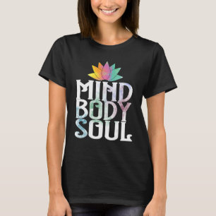 Camiseta Mente Corpo Alma Medita Espiritualidade