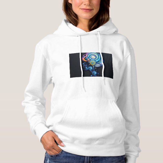 Camiseta Mente Cósmica - Explore o Universo dentro (Frente)