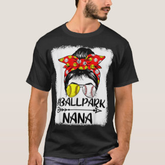Camiseta Mente de basebol de Cabelo de Arma Mensageiro Nana