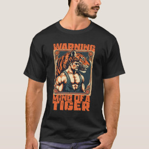 Camiseta Mente de circo de tigre forte